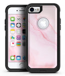 Marble Surface V1 Pink - iPhone 7 or 7 Plus Commuter Case Skin Kit