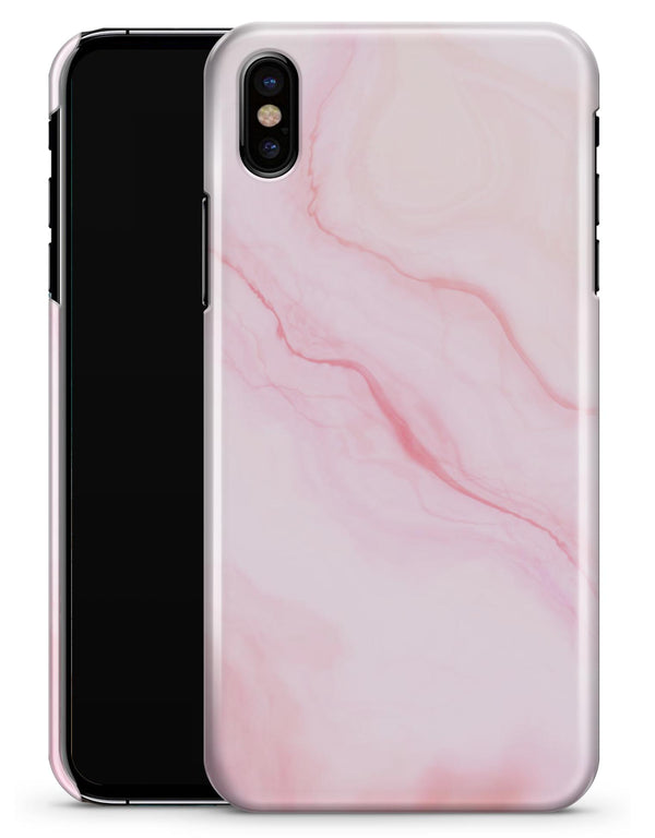 Marble Surface V1 Pink - iPhone X Clipit Case