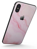 Marble Surface V1 Pink - iPhone X Skin-Kit