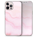 Marble Surface V1 Pink // Full-Body Skin Decal Wrap Cover for Apple iPhone 15, 14, 13, Pro, Pro Max, Mini, XR, XS, SE (All Models)