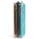 Marble Surface V1 Teal iPhone 6/6s or 6/6s Plus 2-Piece Hybrid INK-Fuzed Case