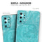 Marble Surface V1 Teal - Skin-Kit for the Samsung Galaxy S-Series S20, S20 Plus, S20 Ultra , S10 & others (All Galaxy Devices Available)