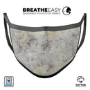 Marble Surface V2 - Made in USA Mouth Cover Unisex Anti-Dust Cotton Blend Reusable & Washable Face Mask with Adjustable Sizing for Adult or Child