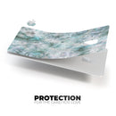 Marble Surface V2 Teal - Premium Protective Decal Skin-Kit for the Apple Credit Card