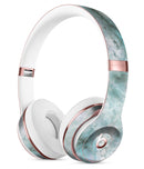 Marble Surface V2 Teal Full-Body Skin Kit for the Beats by Dre Solo 3 Wireless Headphones