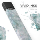 Marble Surface V2 Teal - Premium Decal Protective Skin-Wrap Sticker compatible with the Juul Labs vaping device