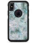 Marble Surface V2 Teal - iPhone X OtterBox Case & Skin Kits