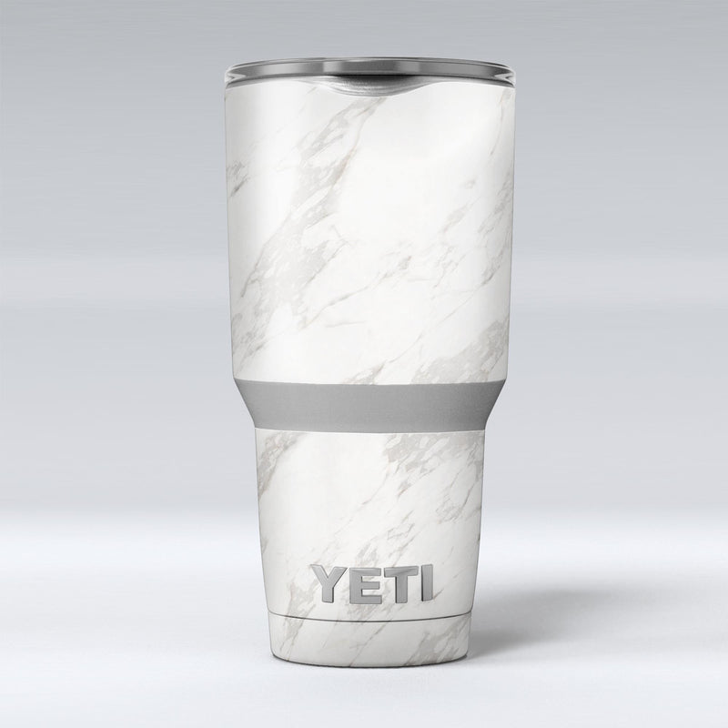 Marble Surface V3 - Skin Decal Vinyl Wrap Kit compatible with the Yeti Rambler Cooler Tumbler Cups