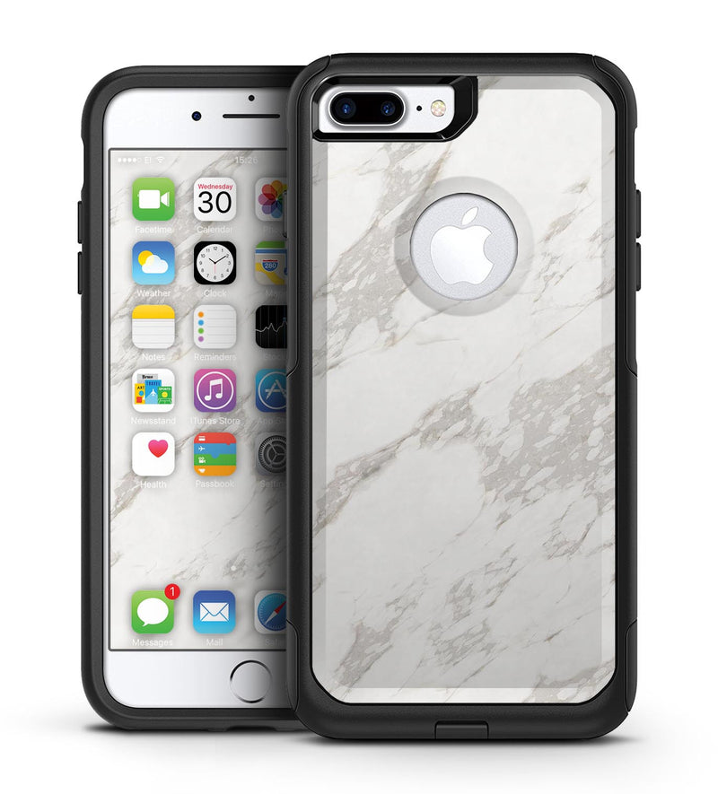 Marble Surface V3 - iPhone 7 or 7 Plus Commuter Case Skin Kit