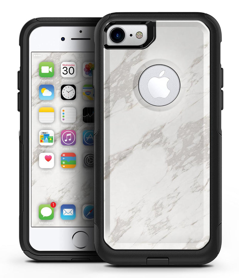 Marble Surface V3 - iPhone 7 or 7 Plus Commuter Case Skin Kit