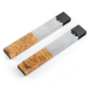 Marble & Wood Mix V1 - Premium Decal Protective Skin-Wrap Sticker compatible with the Juul Labs vaping device