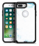 Marbleized Blue Border v2 - iPhone 7 Plus/8 Plus OtterBox Case & Skin Kits