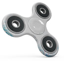 Marbleized Blue Border v2 Full-Body Fidget Spinner Skin-Kit