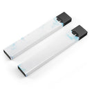 Marbleized Blue Border v2 - Premium Decal Protective Skin-Wrap Sticker compatible with the Juul Labs vaping device