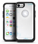 Marbleized Blue Border v2 - iPhone 7 or 8 OtterBox Case & Skin Kits
