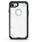Marbleized Blue Border v2 - iPhone 7 or 8 OtterBox Case & Skin Kits