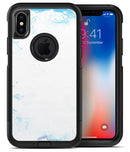 Marbleized Blue Border v2 - iPhone X OtterBox Case & Skin Kits