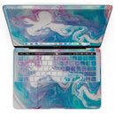MacBook Pro with Touch Bar Skin Kit - Marbleized_Blue_Paradise_V45-MacBook_13_Touch_V4.jpg?