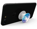 Marbleized Blue Paradise V45 - Skin Kit for PopSockets and other Smartphone Extendable Grips & Stands