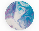 Marbleized Blue Paradise V45 - Skin Kit for PopSockets and other Smartphone Extendable Grips & Stands