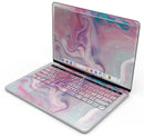 Marbleized Color Paradise V2 - Skin Decal Wrap Kit Compatible with the Apple MacBook Pro, Pro with Touch Bar or Air (11", 12", 13", 15" & 16" - All Versions Available)
