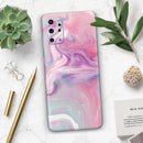 Marbleized Color Paradise V2 - Premium Vinyl Skin Decal for Samsung Galaxy S25 Ultra, S24, S23, S22 & All Galaxy S Models