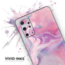 Marbleized Color Paradise V2 - Premium Vinyl Skin Decal for Samsung Galaxy S25 Ultra, S24, S23, S22 & All Galaxy S Models