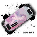 Marbleized Color Paradise V2 // Vinyl Skin Wrap for Steam Deck OLED & Steam Deck (LCD) — Soft Matte or Ultra Gloss