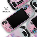 Marbleized Color Paradise V2 // Vinyl Skin Wrap for Steam Deck OLED & Steam Deck (LCD) — Soft Matte or Ultra Gloss