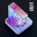 Marbleized Color Paradise V2 UV Germicidal Sanitizing Sterilizing Wireless Smart Phone Screen Cleaner + Charging Station