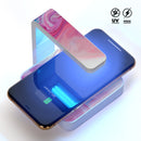 Marbleized Color Paradise V2 UV Germicidal Sanitizing Sterilizing Wireless Smart Phone Screen Cleaner + Charging Station