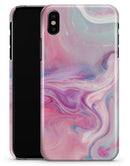 Marbleized Color Paradise V2 - iPhone X Clipit Case