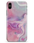 Marbleized Color Paradise V2 - iPhone X Clipit Case
