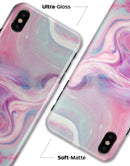 Marbleized Color Paradise V2 - iPhone X Clipit Case