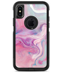 Marbleized Color Paradise V2 - iPhone X OtterBox Case & Skin Kits