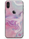 Marbleized Color Paradise V2 - iPhone X Skin-Kit