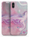 Marbleized Color Paradise V2 - iPhone X Skin-Kit