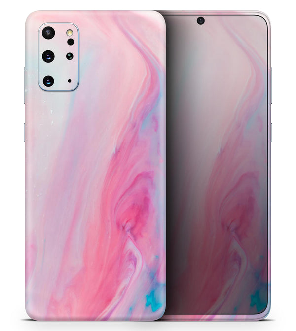 Marbleized Colored Paradise V3 - Skin-Kit for the Samsung Galaxy S-Series S20, S20 Plus, S20 Ultra , S10 & others (All Galaxy Devices Available)