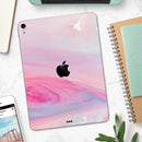 Marbleized Colored Paradise V3 - Full Body Skin Decal for the Apple iPad Pro 12.9", 11", 10.5", 9.7", Air or Mini (All Models Available)