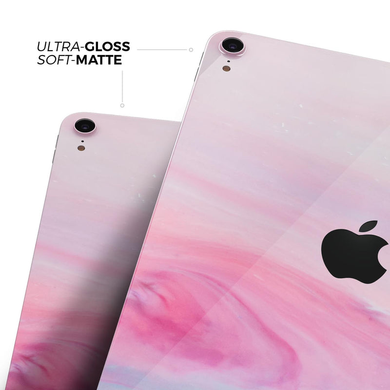 Marbleized Colored Paradise V3 - Full Body Skin Decal for the Apple iPad Pro 12.9", 11", 10.5", 9.7", Air or Mini (All Models Available)
