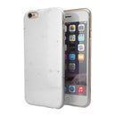 Marbleized Light Gray iPhone 6/6s or 6/6s Plus 2-Piece Hybrid INK-Fuzed Case