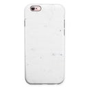 Marbleized Light Gray iPhone 6/6s or 6/6s Plus 2-Piece Hybrid INK-Fuzed Case