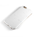 Marbleized Light Gray iPhone 6/6s or 6/6s Plus 2-Piece Hybrid INK-Fuzed Case