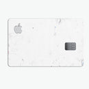 Marbleized Light Gray - Premium Protective Decal Skin-Kit for the Apple Credit Card