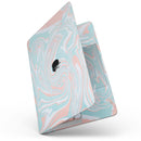 MacBook Pro without Touch Bar Skin Kit - Marbleized_Mint_and_Coral-MacBook_13_Touch_V9.jpg?