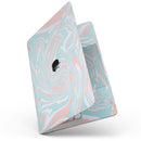 MacBook Pro with Touch Bar Skin Kit - Marbleized_Mint_and_Coral-MacBook_13_Touch_V7.jpg?