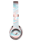 Marbleized Mint and Coral Full-Body Skin Kit for the Beats by Dre Solo 3 Wireless Headphones