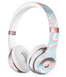 Marbleized Mint and Coral Full-Body Skin Kit for the Beats by Dre Solo 3 Wireless Headphones