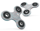 Marbleized Mint and Coral Full-Body Fidget Spinner Skin-Kit