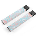 Marbleized Mint and Coral - Premium Decal Protective Skin-Wrap Sticker compatible with the Juul Labs vaping device